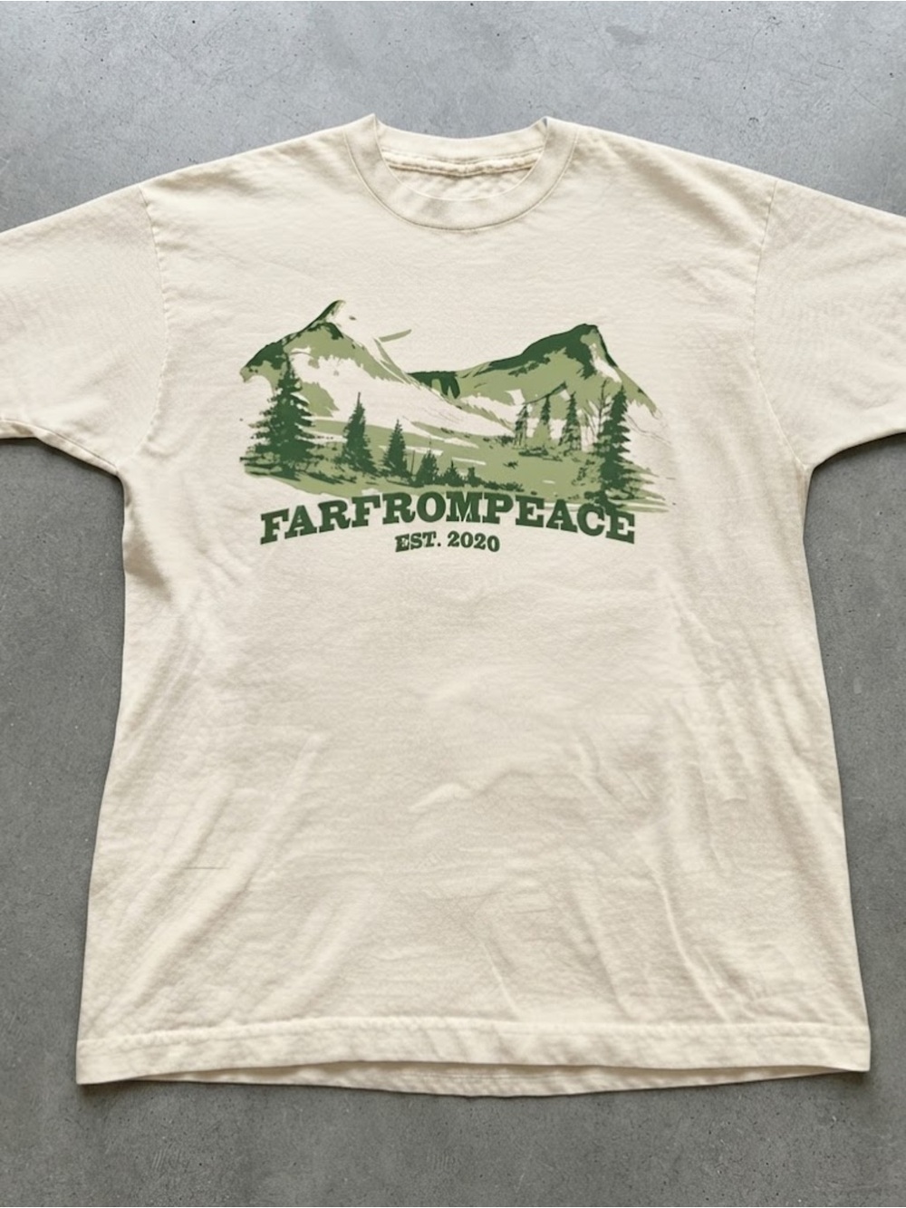 Nature Mountain Forest Landscape Graphic Tee Gildan T-Shirt